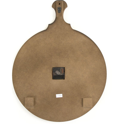 Avellino Clock by Zentique in weathered and iron, mdf. Made from iron, mdf in a rustic style.