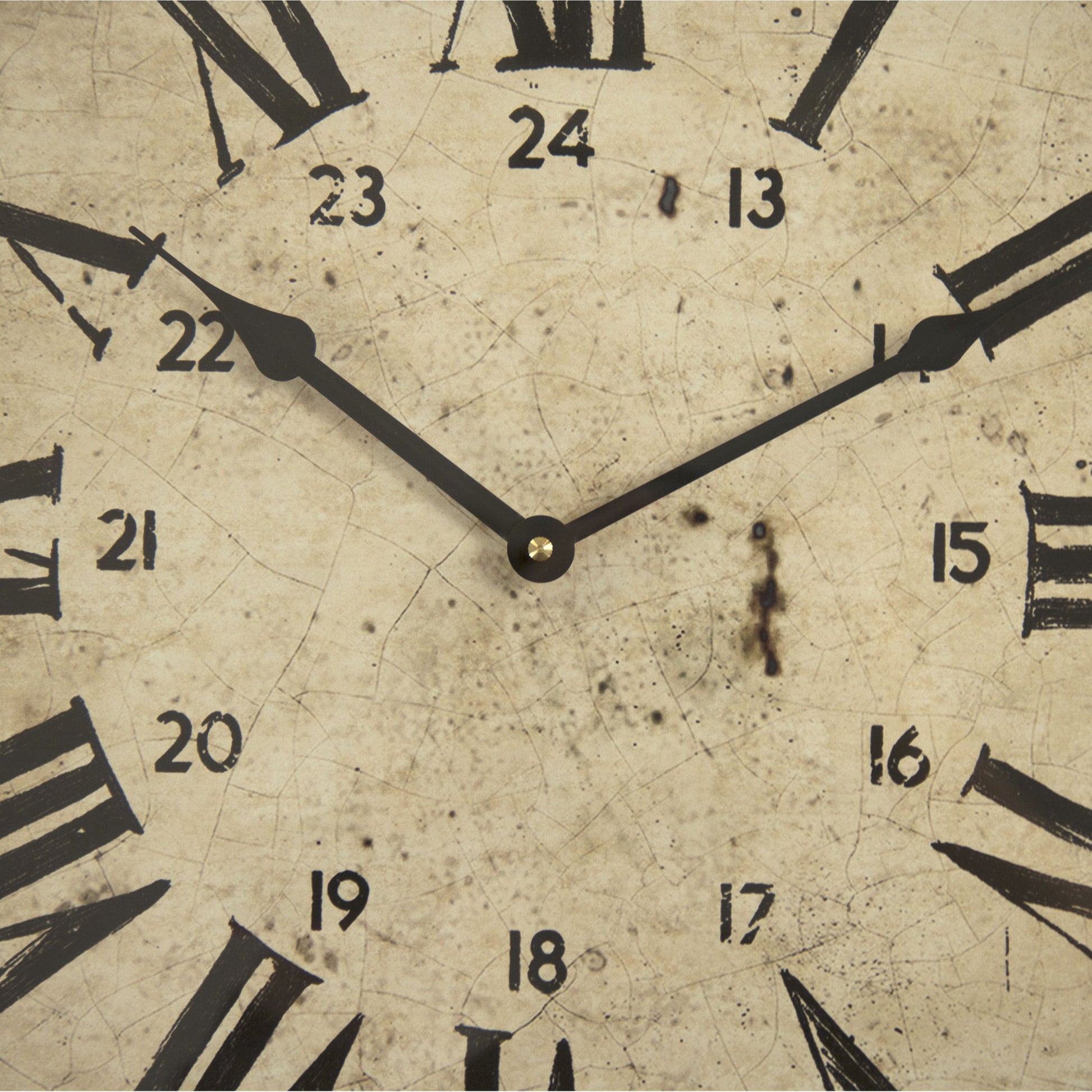 Bale Clock by Zentique in antique gray and metal, hemp. Made from metal, hemp in a cottage & farmhouse style.