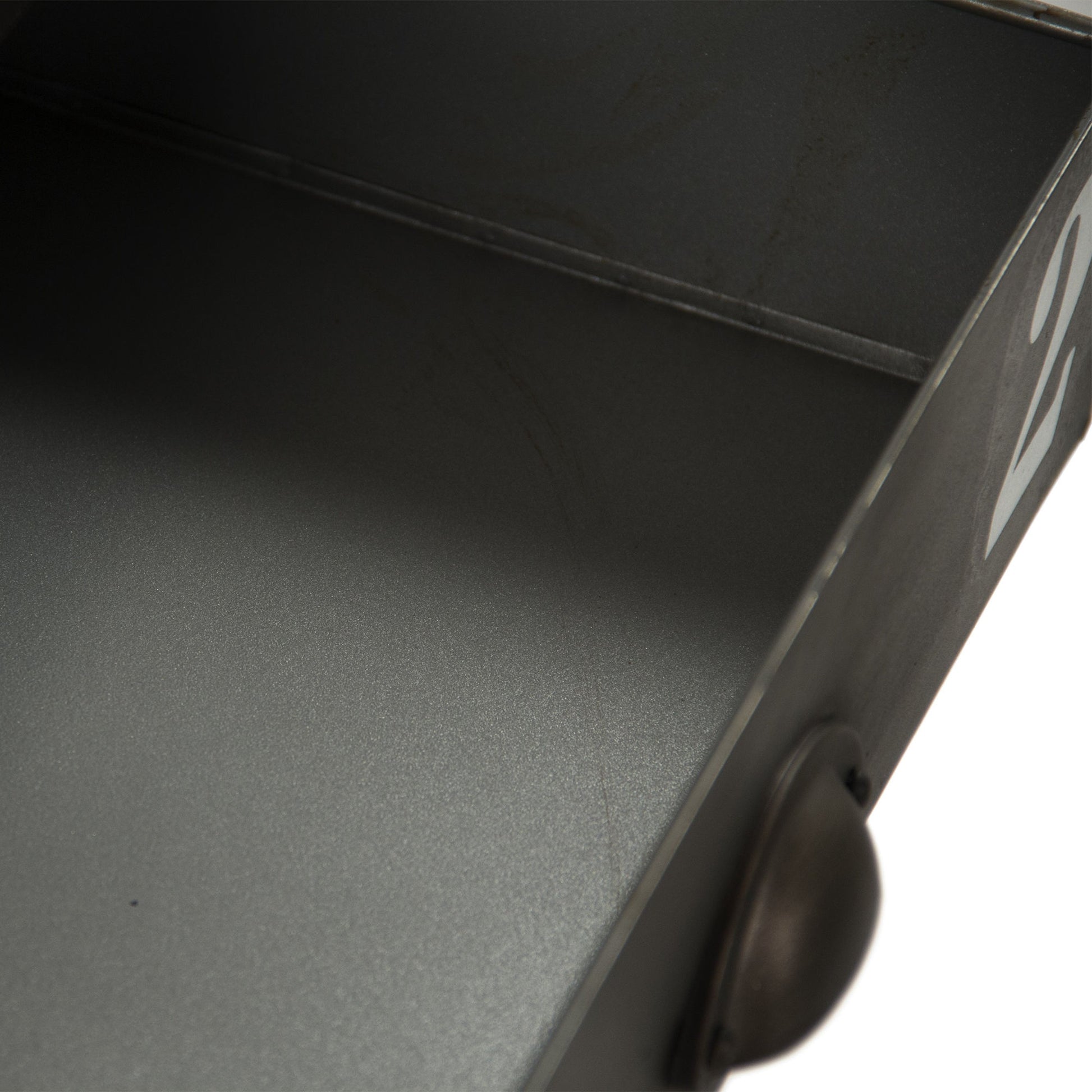 Iron Console With Drawers by Zentique in dark bronze and iron. Made from iron in a modern style.