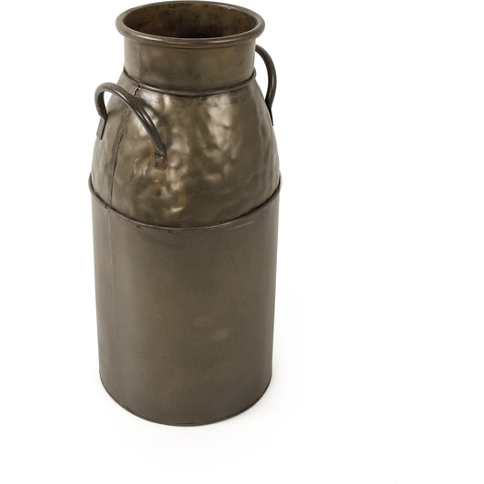 Weathered Iron Jar by Zentique in weathered bronze and iron. Made from iron in a cottage & farmhouse style.