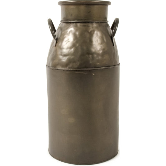 Weathered Iron Jar by Zentique in weathered bronze and iron. Made from iron in a cottage & farmhouse style.