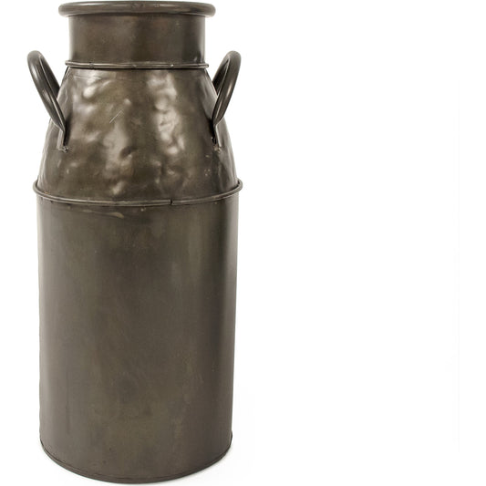 Weathered Iron Jar by Zentique in weathered bronze and iron. Made from iron in a cottage & farmhouse style.