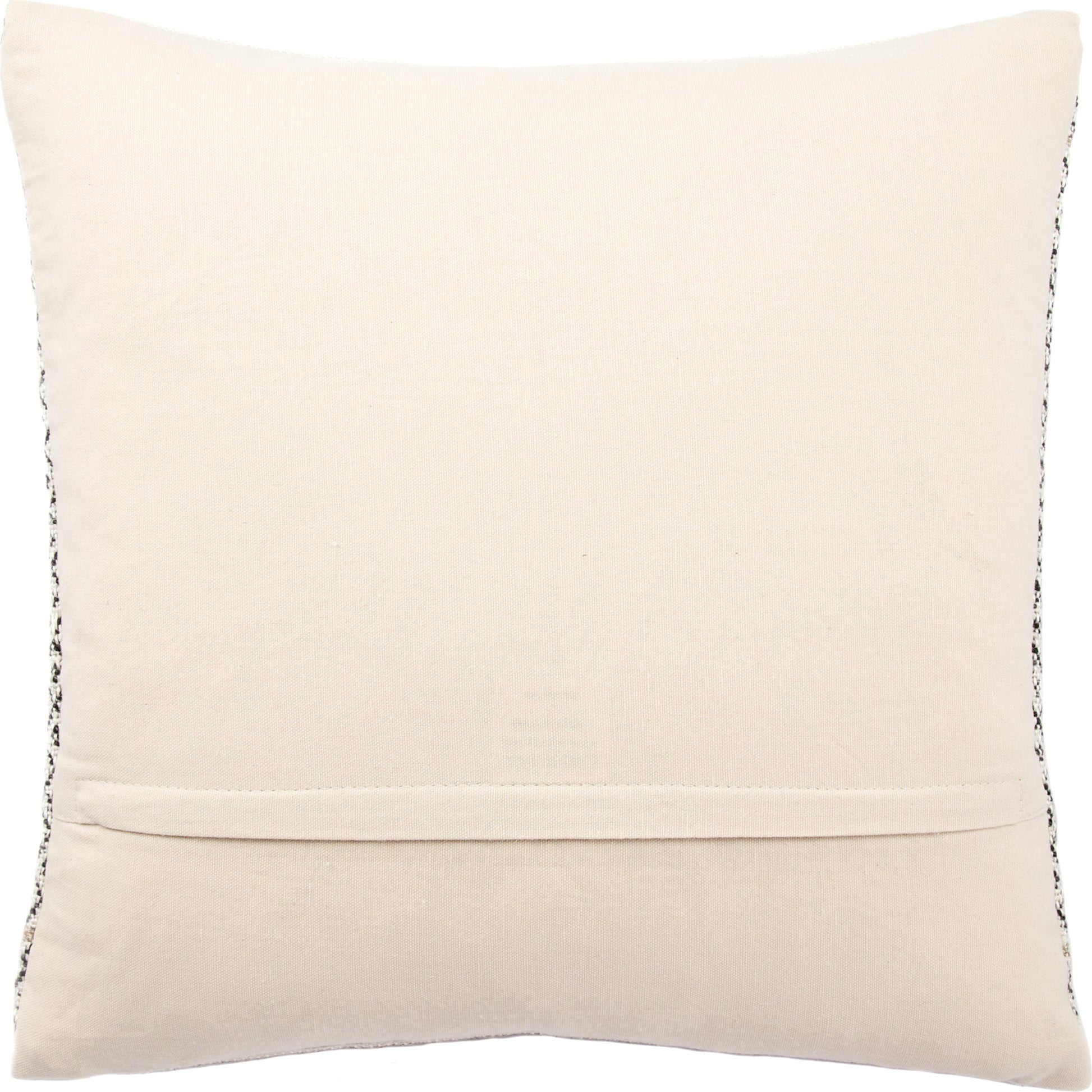 Peykan PEY03 Pillow by Jaipur Living in ivory, dark gray. Made from 90% viscose, 10% wool in a eclectic & global style.