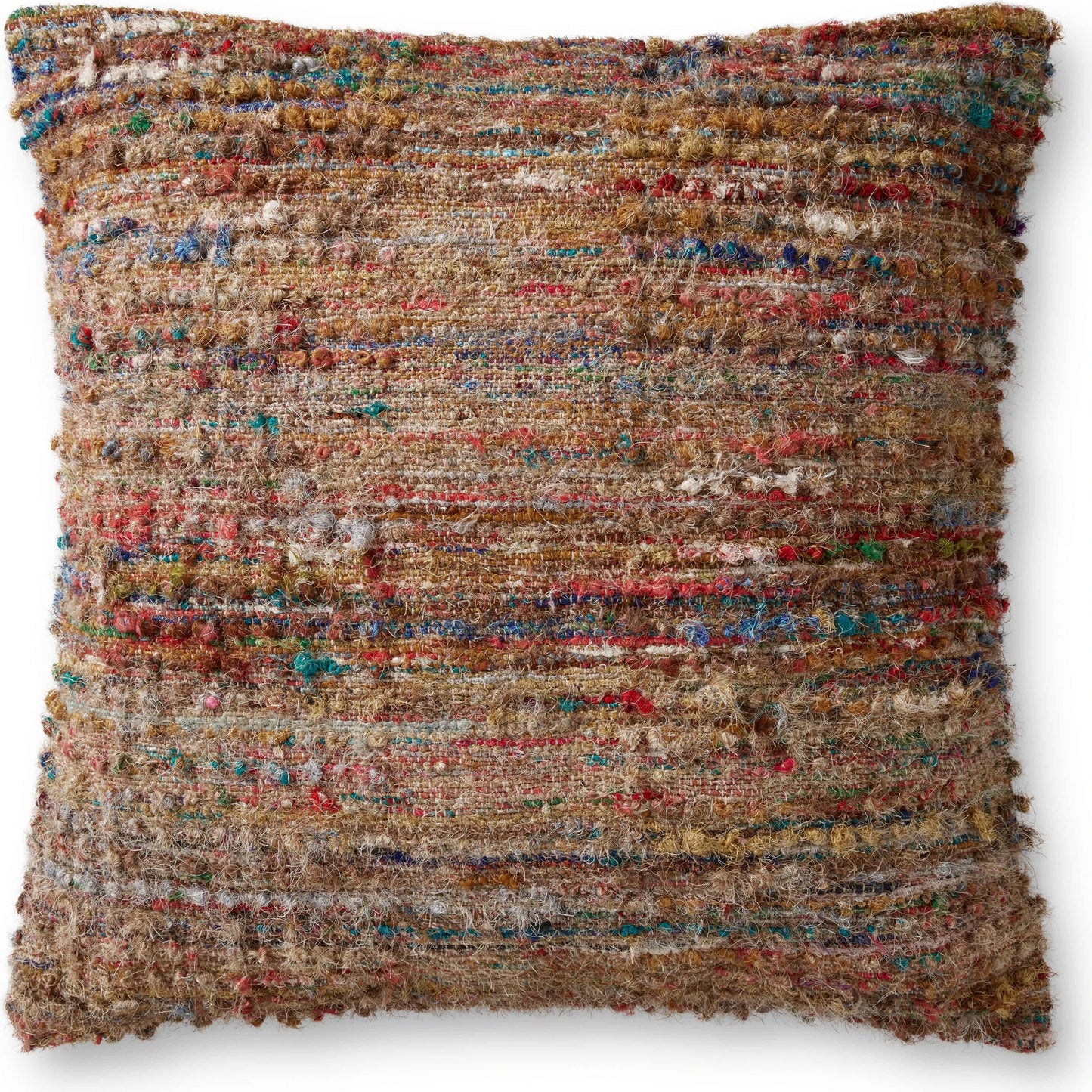 001 SI-1832407 | Primary Silo | LFP0072 Pillow by Loloi in multi. Made from cotton, wool, polyester in a eclectic & global style.