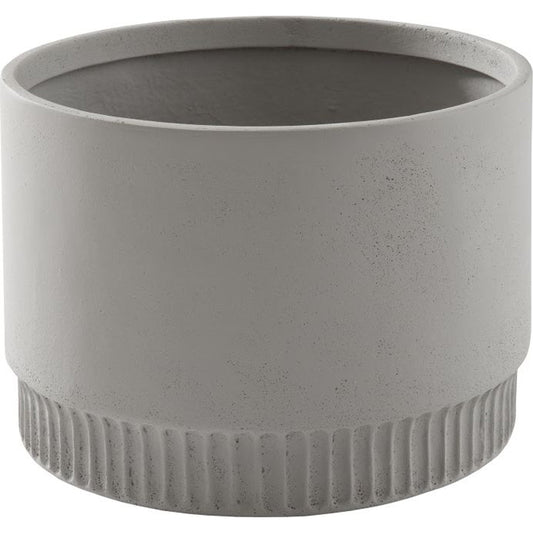 Harvest Planter by Phillips Collection in stone cast. Made from resin composite in a modern style.
