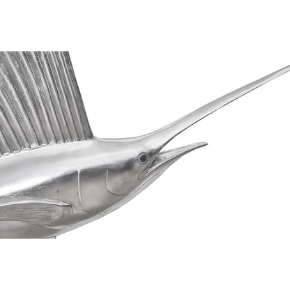 Sail Fish Wall Sculpture by Phillips Collection. Made from resin in a coastal style.