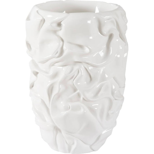 001 SI-1944827 | Additional Silo | Drape Planter, Gel Coat White by Phillips Collection in white. Made from resin in a modern style.