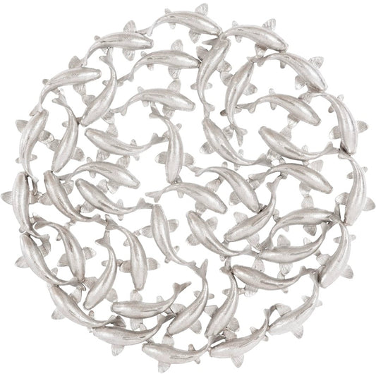 Koi Wall Art II by Phillips Collection. Made from resin in a modern style.