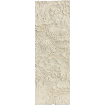Coral Reef Wall Art I by Phillips Collection in off white. Made from resin in a coastal style.