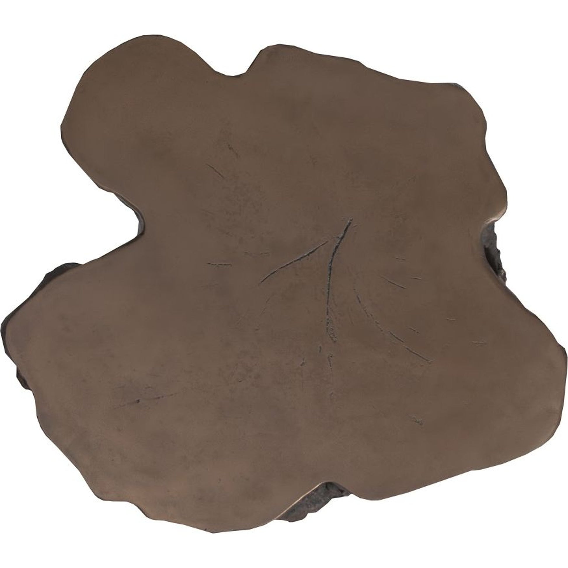 Log Bronze Side Table by Phillips Collection in brown and bronze. Made from resin in a eclectic & global style.