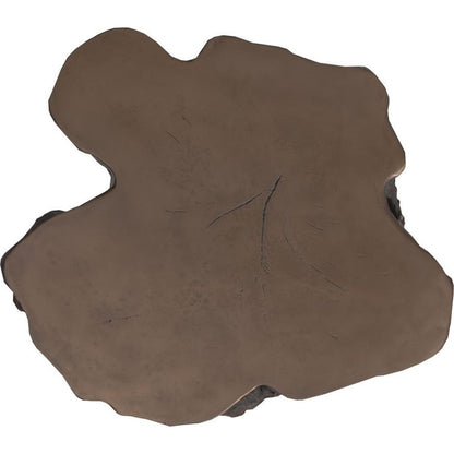 Log Bronze Side Table by Phillips Collection in brown and bronze. Made from resin in a eclectic & global style.