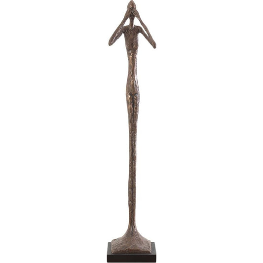 See No Evil Skinny Sculpture by Phillips Collection. Made from resin in a eclectic & global style.