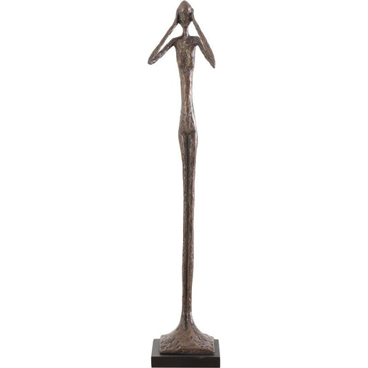 Hear No Evil Skinny Sculpture by Phillips Collection. Made from resin in a eclectic & global style.