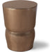 Carved Stool by Phillips Collection. Made from resin in a modern style.