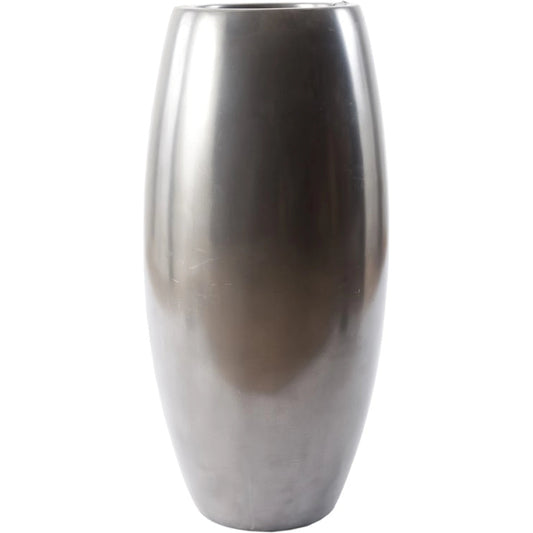 Elonga Polished Aluminum Planter by Phillips Collection in silver and polished aluminum. Made from resin in a eclectic & global style.