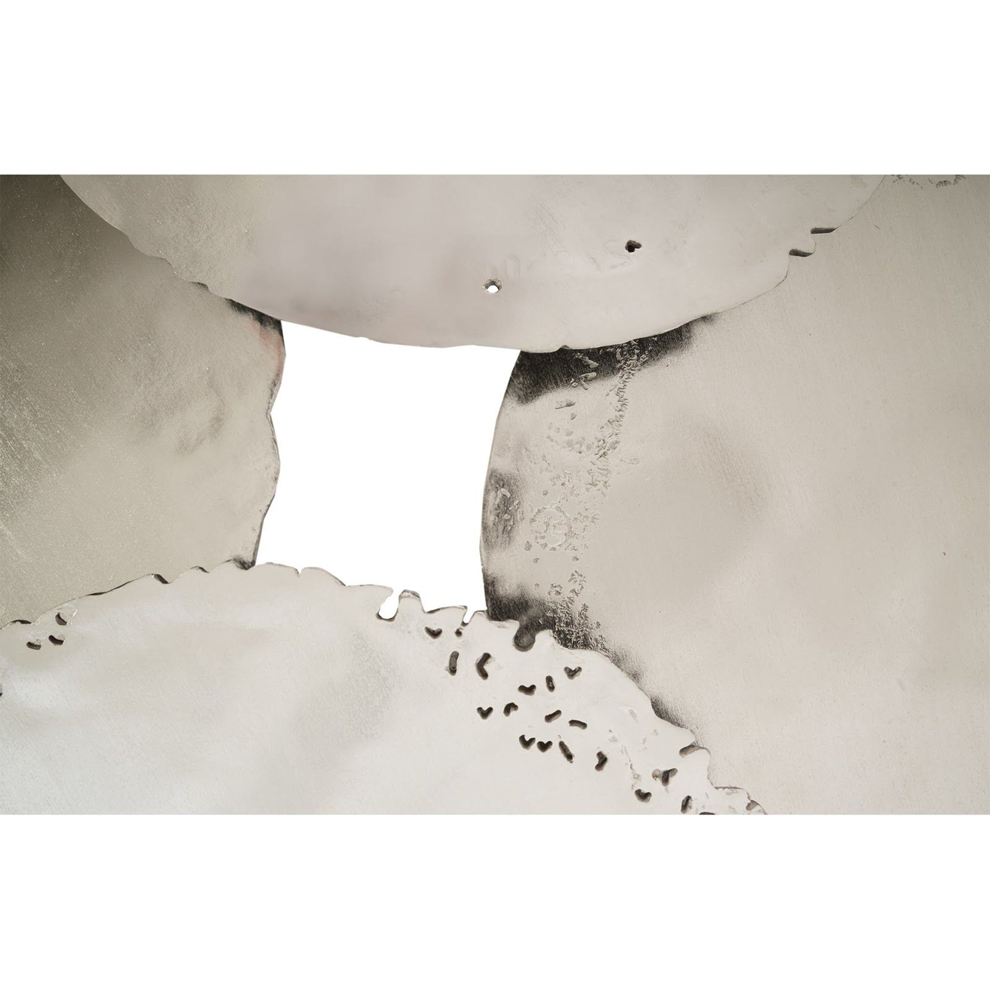 Galvanized Wall Discs (Set of 4) by Phillips Collection. Made from resin in a rustic style.