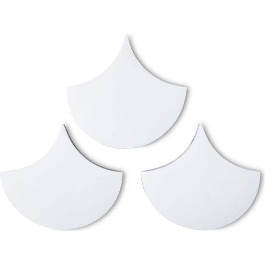 Scales Wall Tiles by Phillips Collection. Made from resin in a modern style.