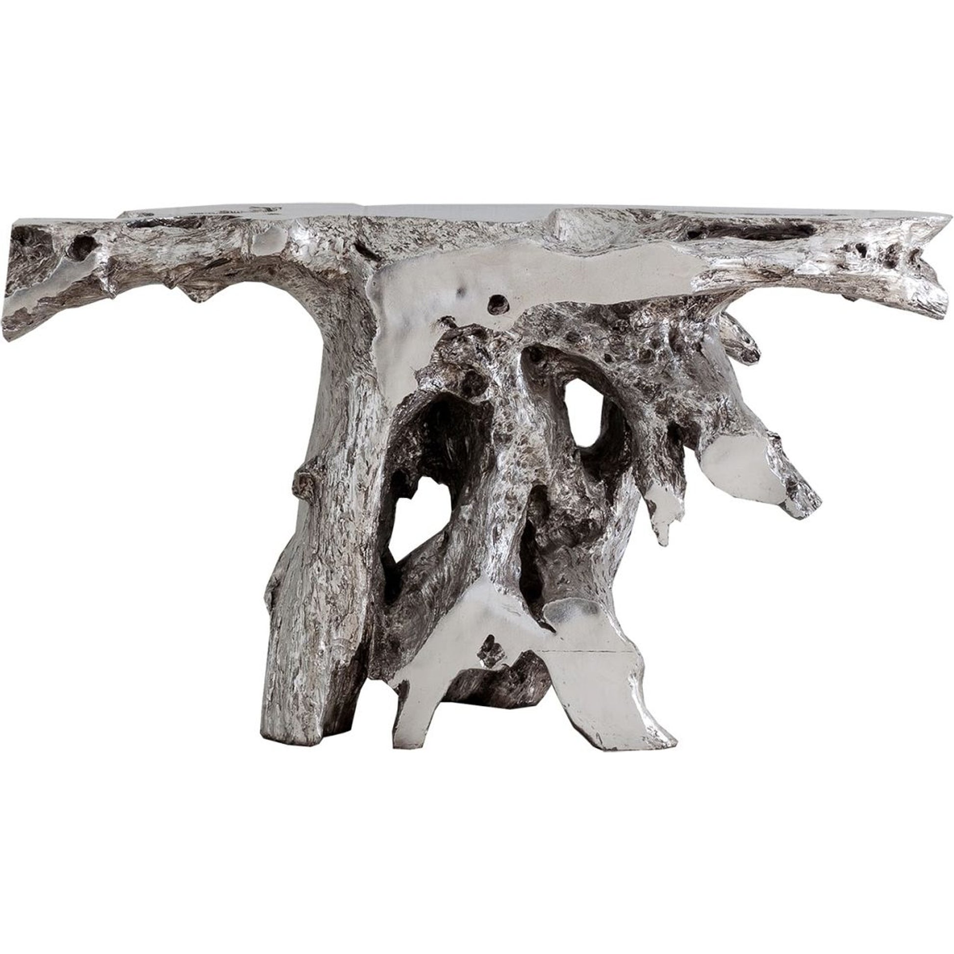 Brivo Freeform Console Table by Phillips Collection. Made from resin in a modern style.