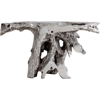 Brivo Freeform Console Table by Phillips Collection. Made from resin in a modern style.