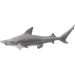 Black Tip Reef Shark by Phillips Collection in silver. Made from resin in a coastal style.