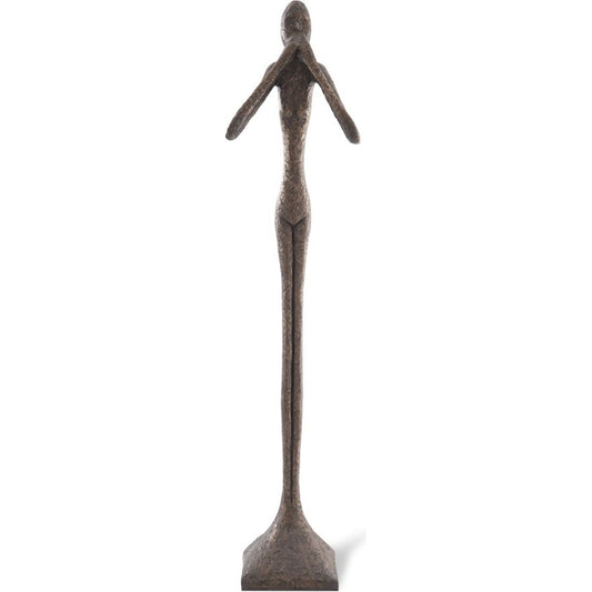 Speak No Evil Skinny Sculpture by Phillips Collection. Made from resin in a eclectic & global style.