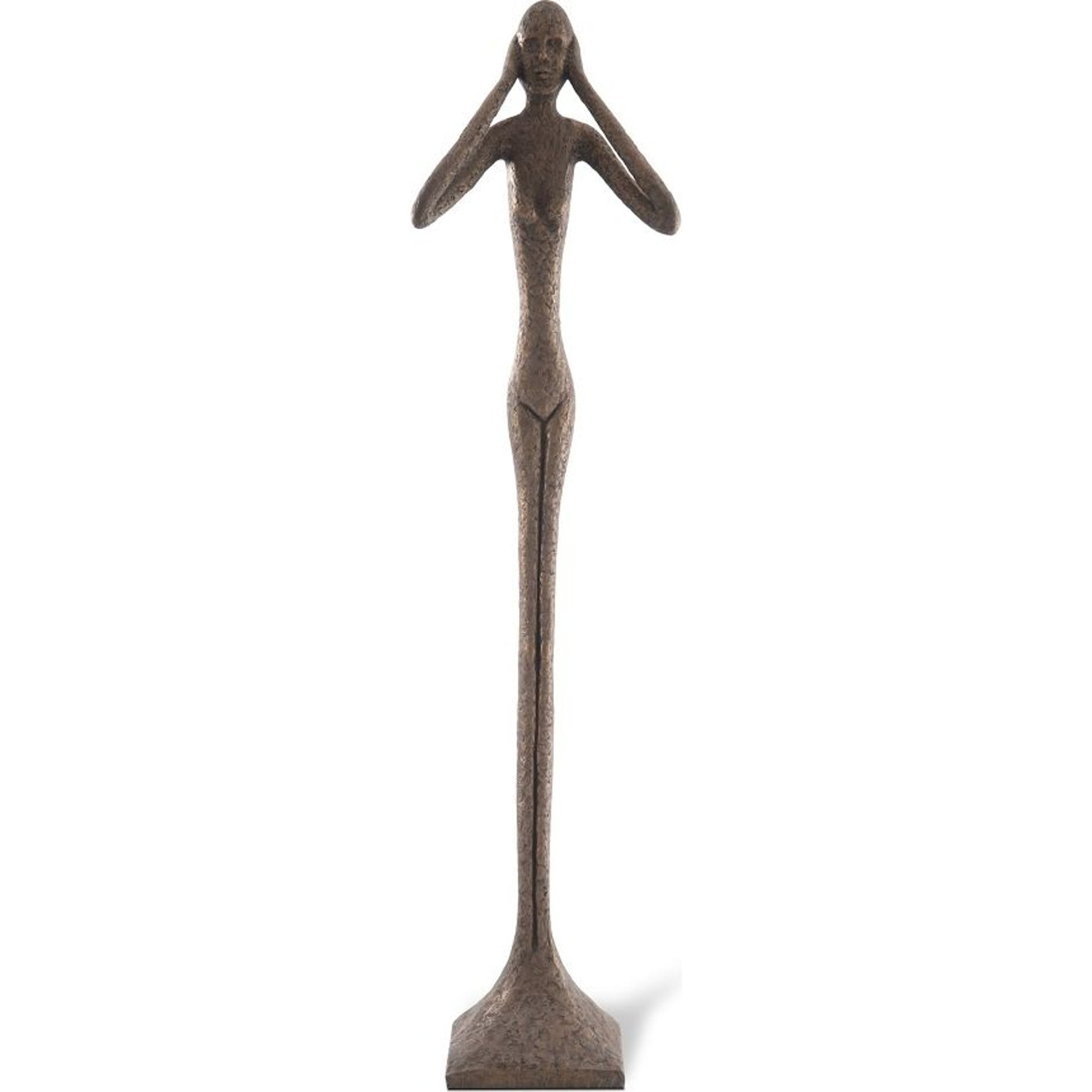 Hear No Evil Skinny Sculpture by Phillips Collection. Made from resin in a eclectic & global style.