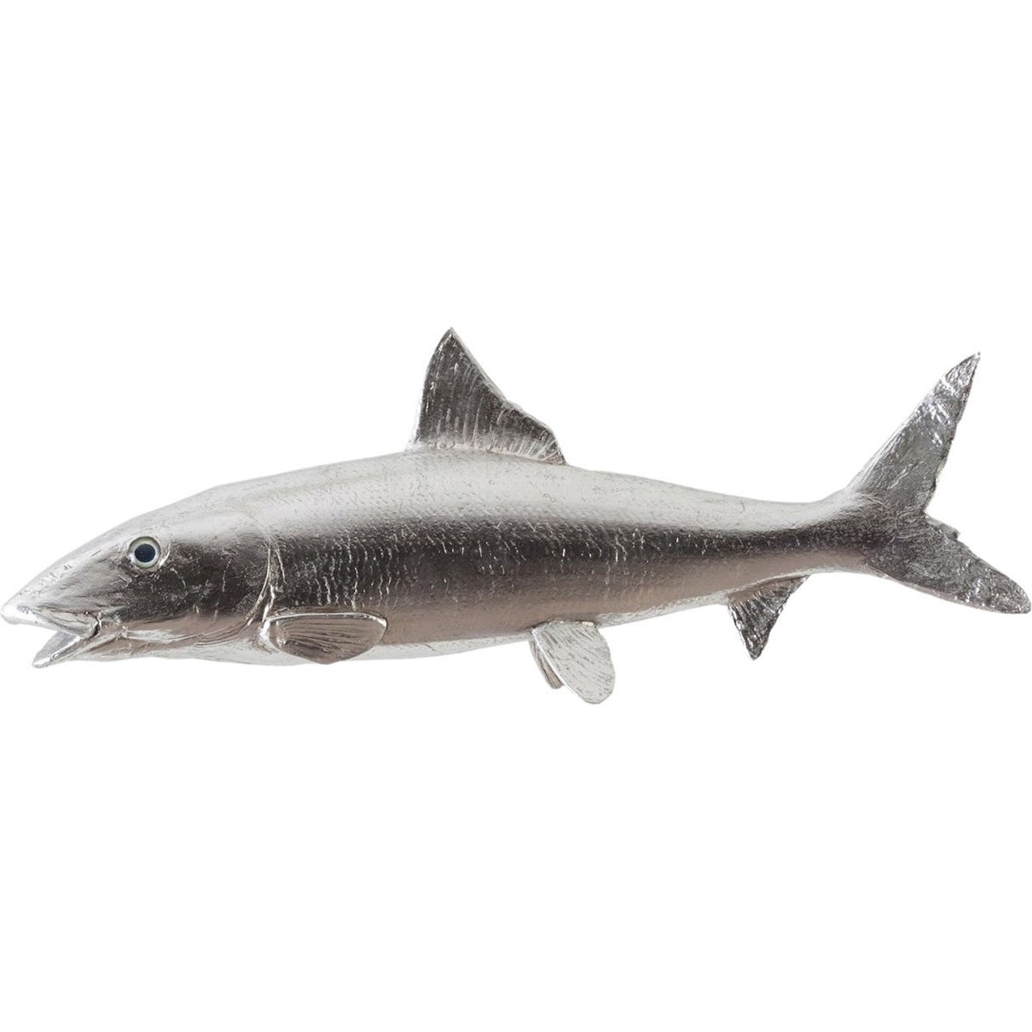 001 SR-820057 | Primary Silo | Bonefish by Phillips Collection in silver and silver leaf. Made from resin in a coastal style.