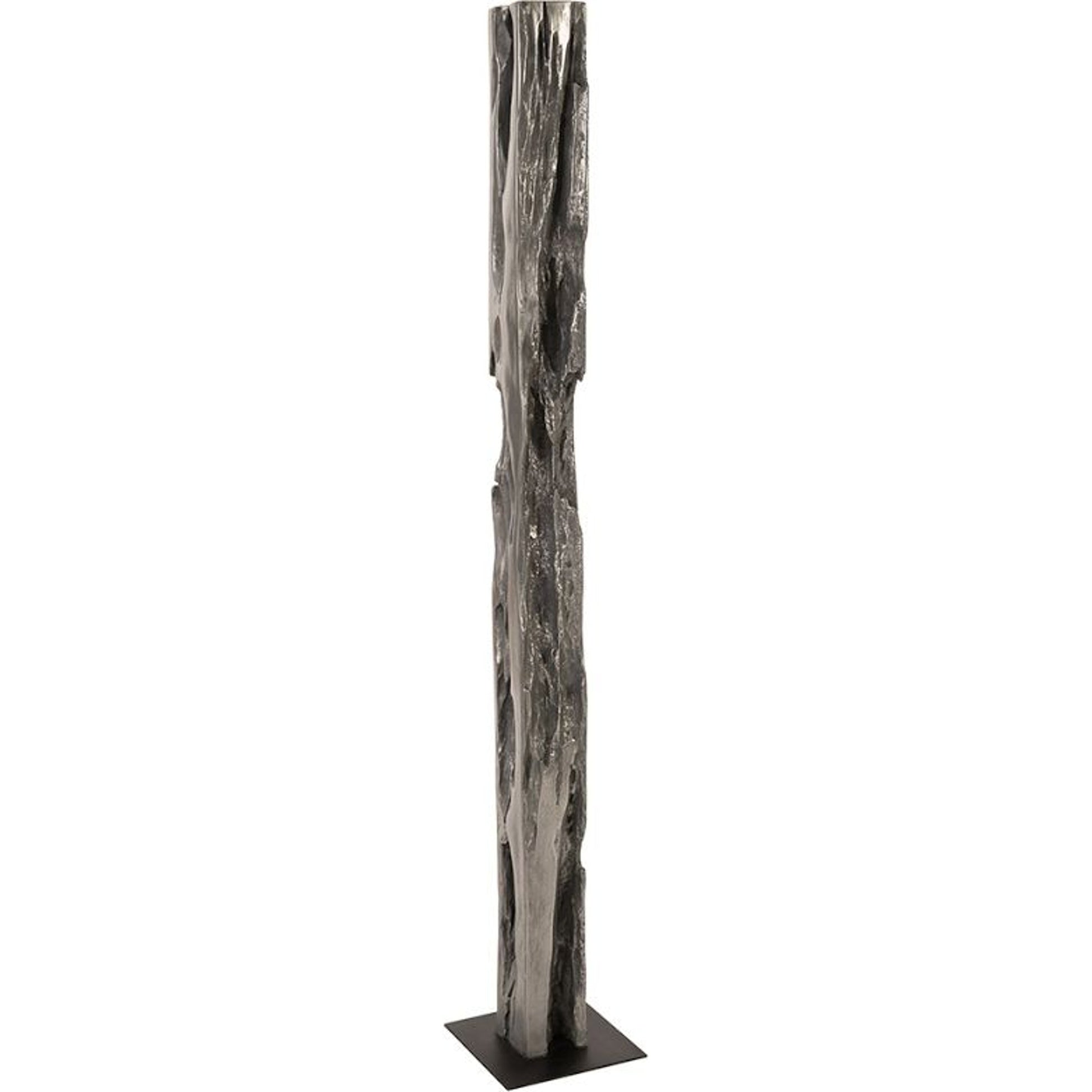 Plinth by Phillips Collection in gray. Made from resin in a eclectic & global style.