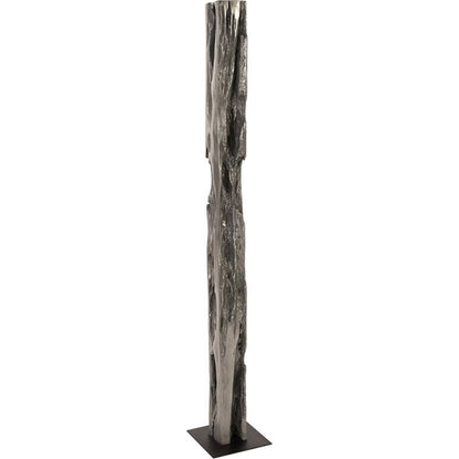 Plinth by Phillips Collection in gray. Made from resin in a eclectic & global style.