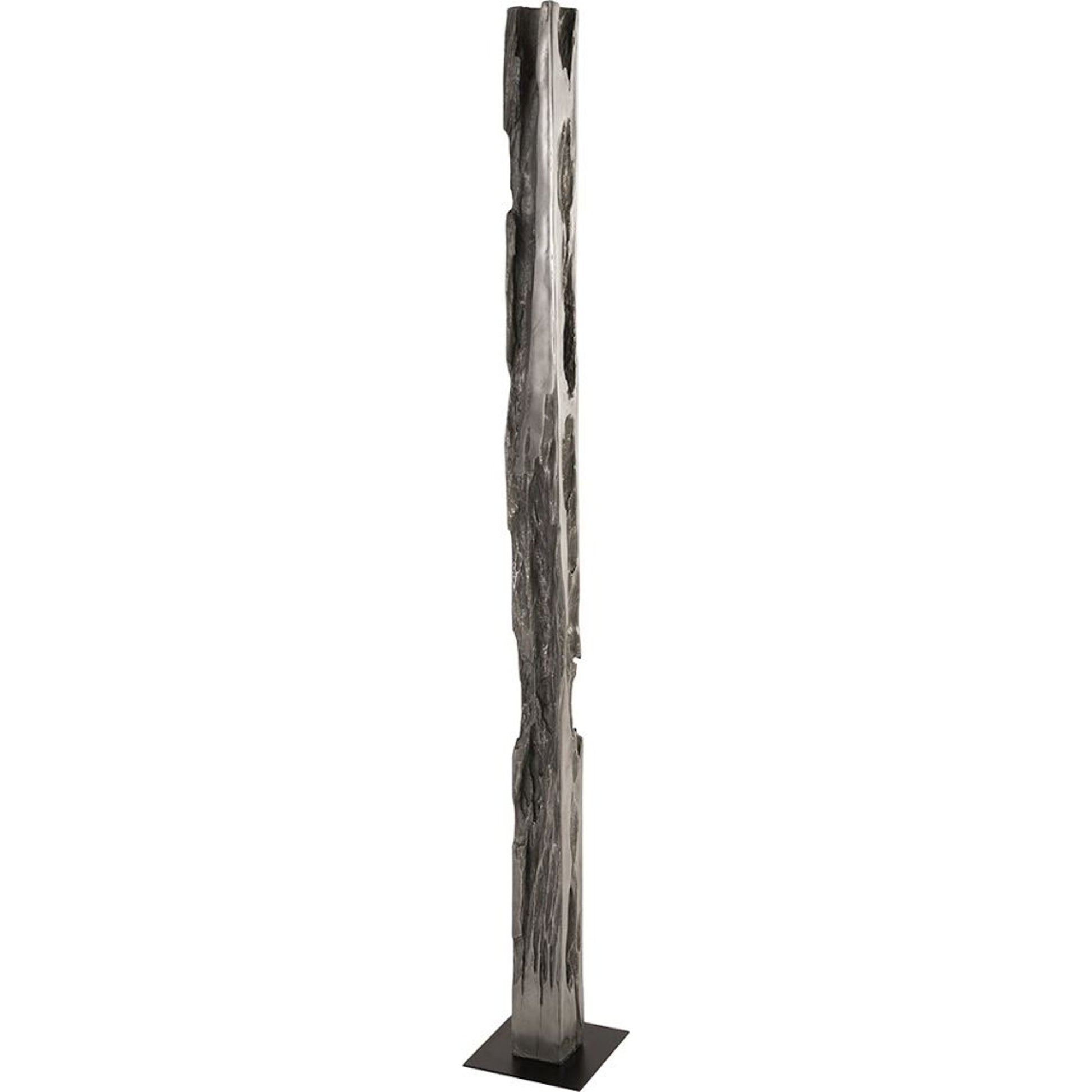 Plinth by Phillips Collection in gray. Made from resin in a eclectic & global style.