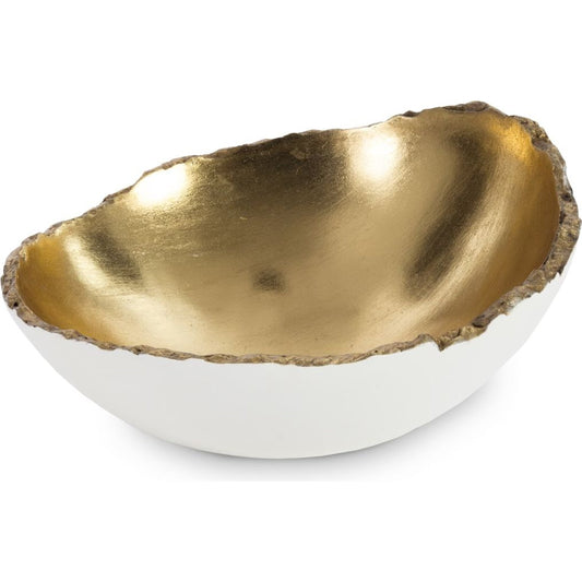 Broken Egg Bowl by Phillips Collection. Made from resin in a modern style.
