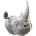 Rhino Wall Art by Phillips Collection. Made from resin in a eclectic & global style.