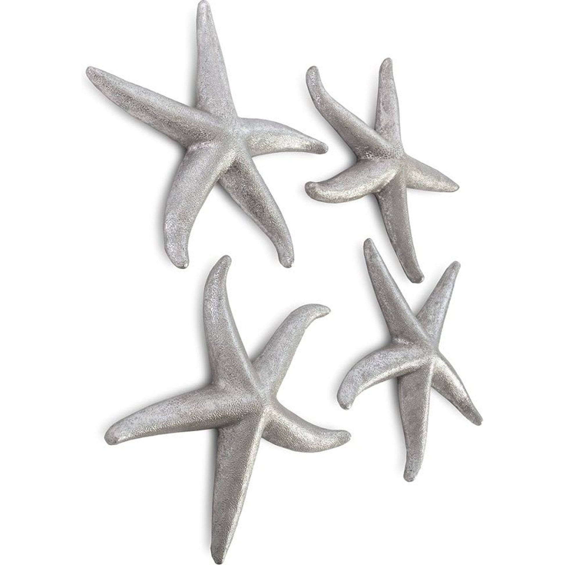 Starfish (Set of 4) by Phillips Collection. Made from resin in a coastal style.