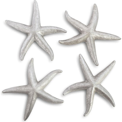 Starfish (Set of 4) by Phillips Collection. Made from resin in a coastal style.