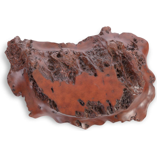 Burled Rosewood Wall Art by Phillips Collection in brown and faux bois. Made from resin, faux bois in a rustic style.
