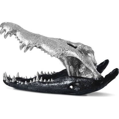 Crocodile Skull by Phillips Collection. Made from unique in a eclectic & global style.