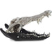 Crocodile Skull by Phillips Collection. Made from unique in a eclectic & global style.