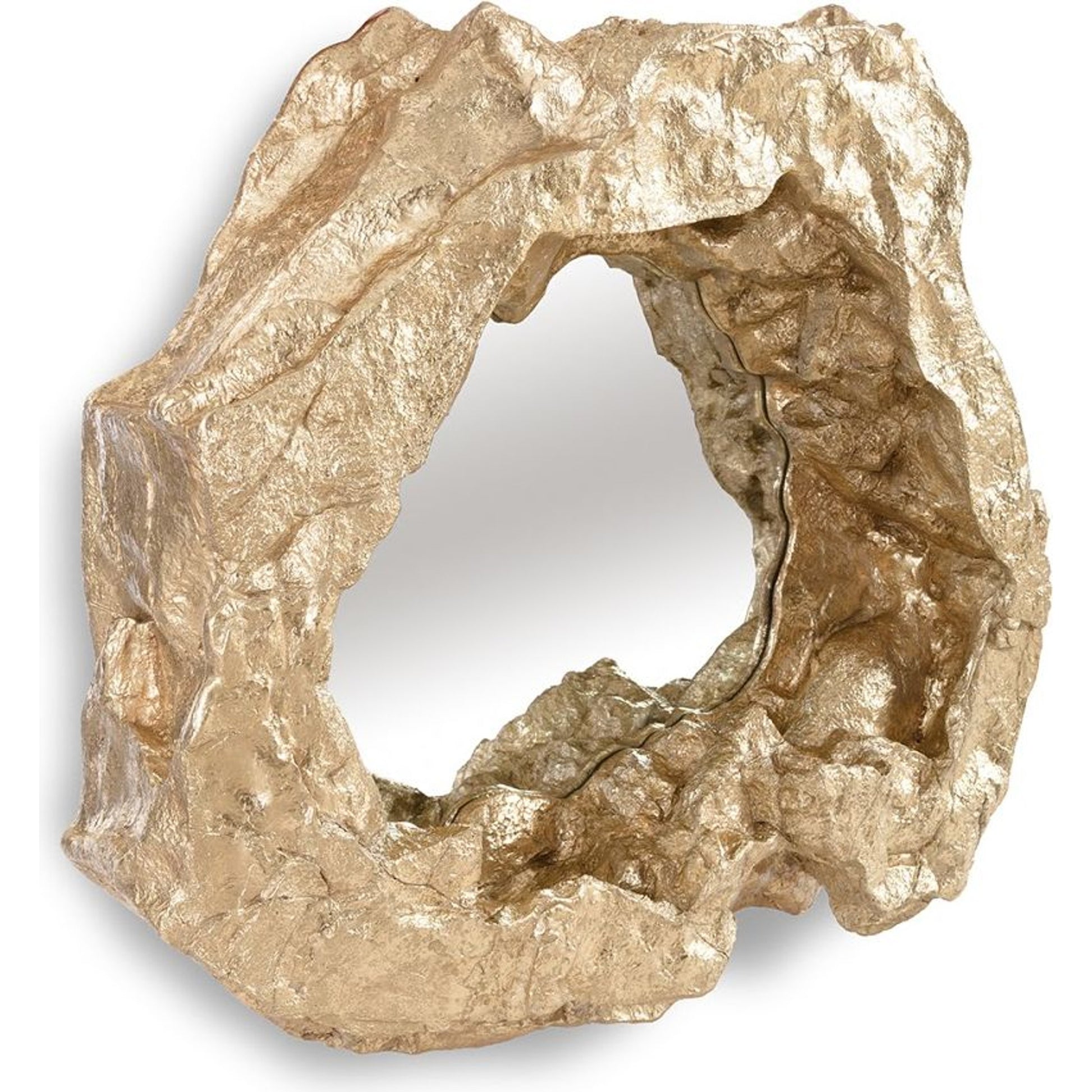 Rock Pond Mirror by Phillips Collection. Made from resin in a eclectic & global style.