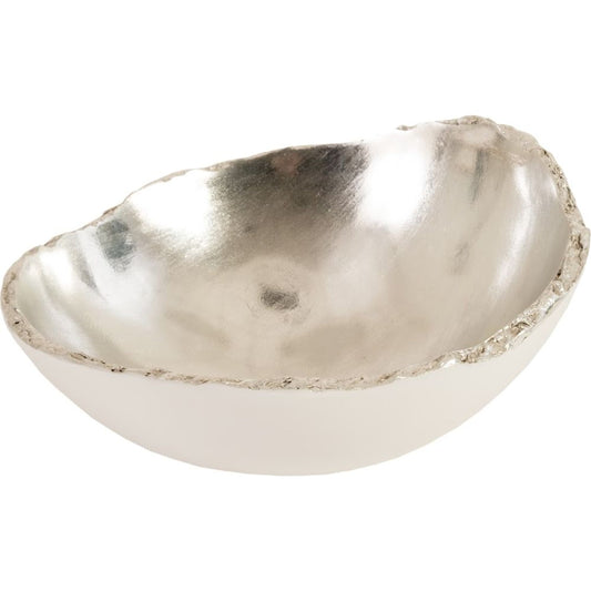 Broken Egg Bowl by Phillips Collection. Made from resin in a modern style.