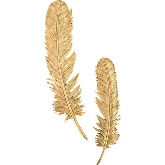 Feathers Wall Art by Phillips Collection. Made from resin in a modern style.