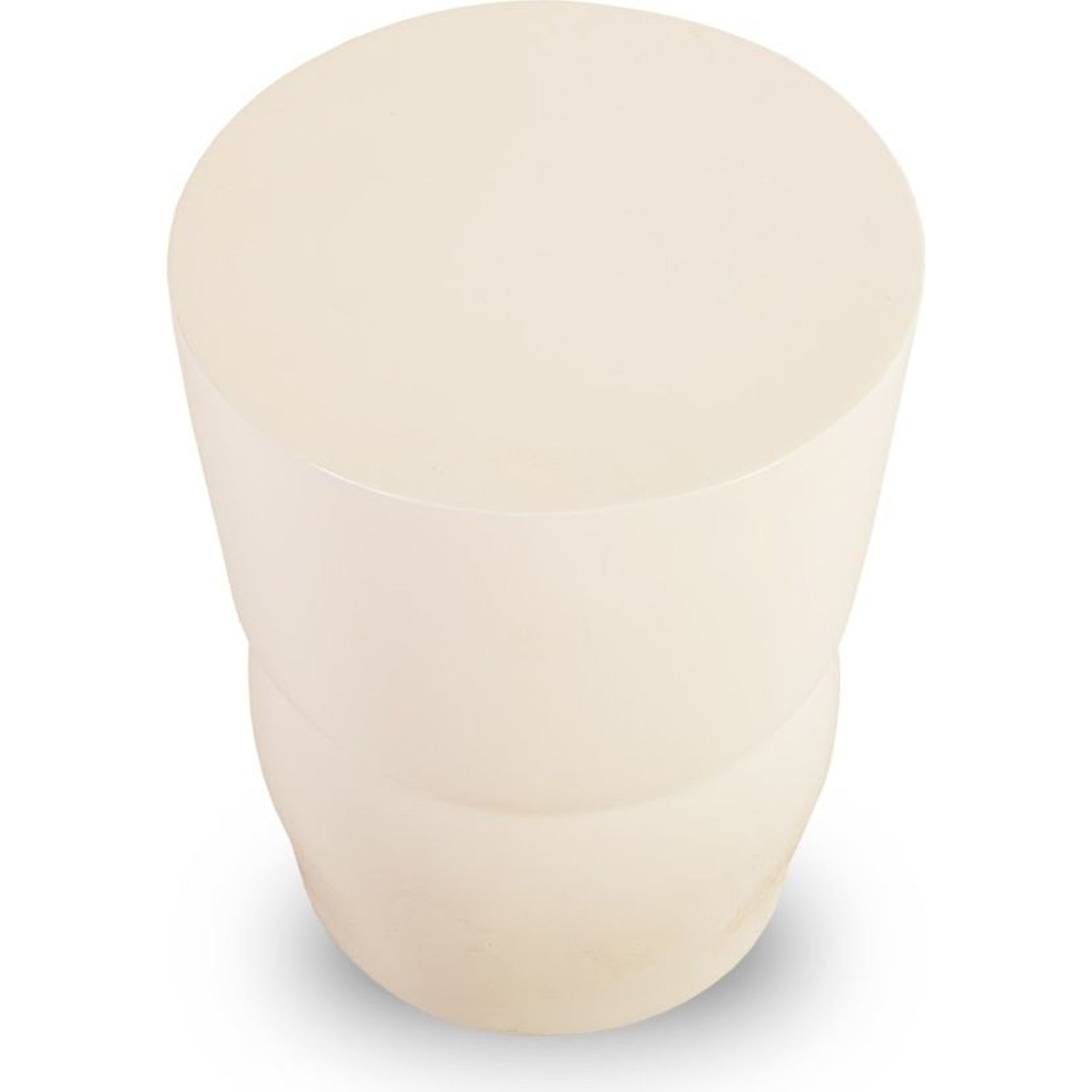Carved Stool by Phillips Collection. Made from resin in a modern style.