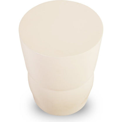 Carved Stool by Phillips Collection. Made from resin in a modern style.