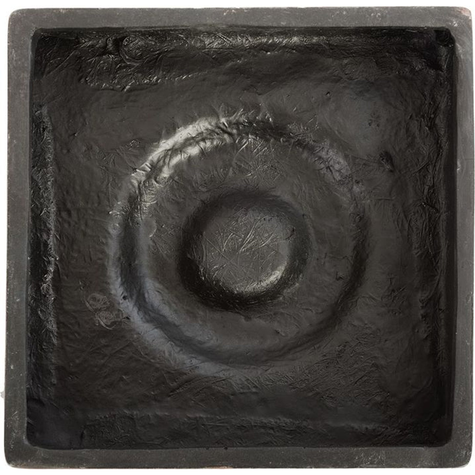 Cuadritos (Set of 4) by Phillips Collection in brown and polished copper polyurethane. Made from resin in a modern style.