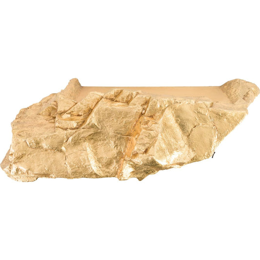 001 SR-820061 | Additional Silo | Boulder Shelf by Phillips Collection in gold and gold leaf. Made from resin in a modern style.