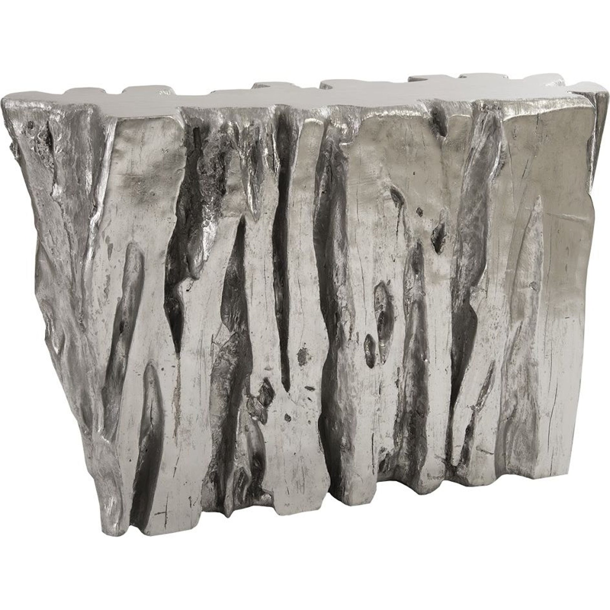 Freeform Console Table by Phillips Collection. Made from unique in a rustic style.