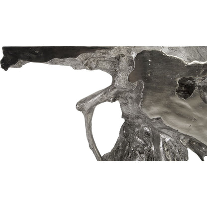 Freeform Console Table by Phillips Collection. Made from unique in a rustic style.