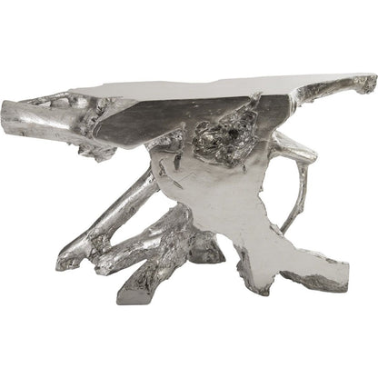 Freeform Console Table by Phillips Collection. Made from unique in a rustic style.