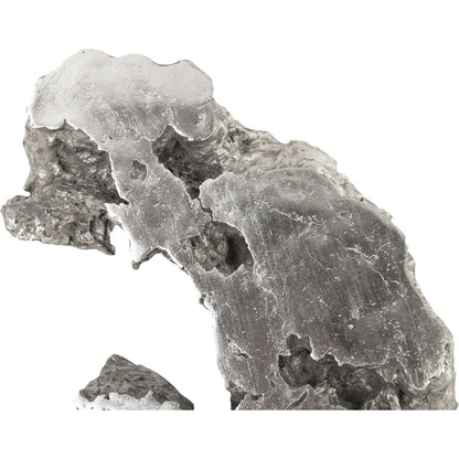 Burled Root Wall Art I by Phillips Collection in brown and faux bois. Made from resin in a modern style.