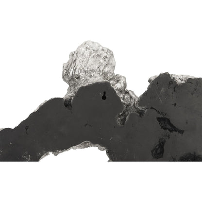 Burled Root Wall Art I by Phillips Collection in brown and faux bois. Made from resin in a modern style.