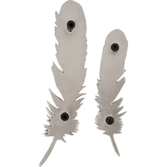 Feathers Wall Art (Set of 2) by Phillips Collection. Made from resin in a modern style.